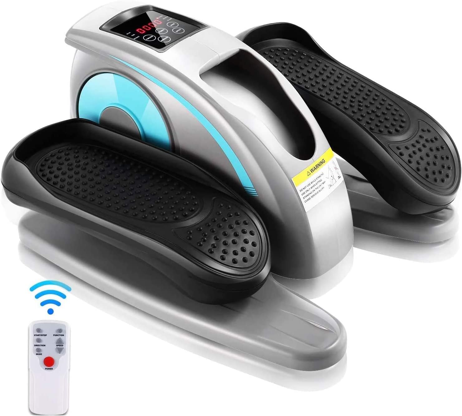 ANCHEER Under Desk Elliptical Machine, Electric Seated Pedal Exerciser, Mini Ell...