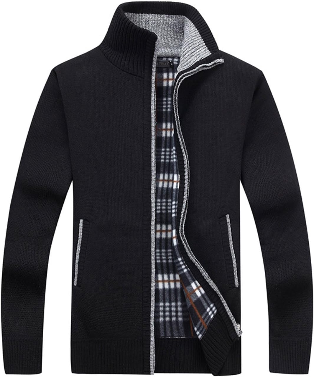 Yeokou Men's Shawl Collar Cardigan, Special Slim Fit Button Sweater, Innovative...