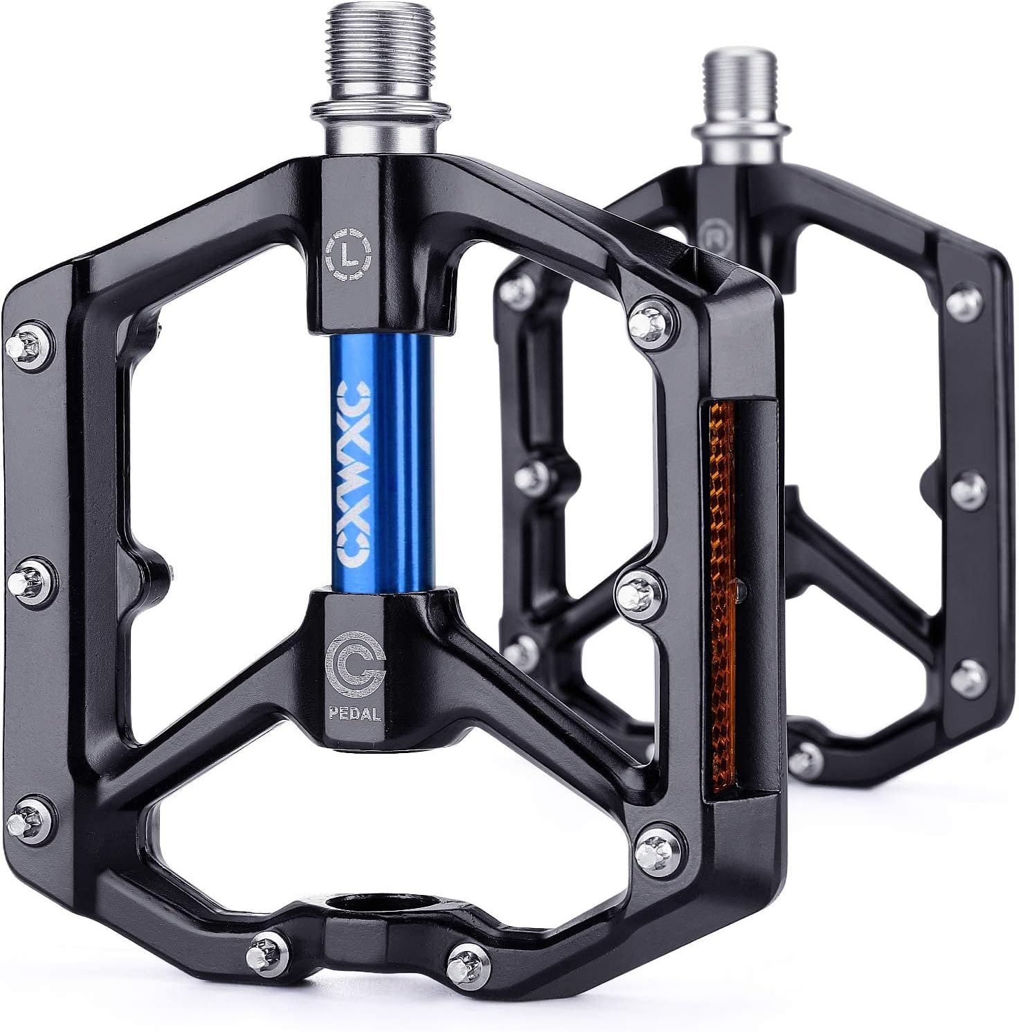 CXWXC Road/MTB Bike Pedals, Special Aluminum Alloy Bicycle Pedals, Innovative Mo...