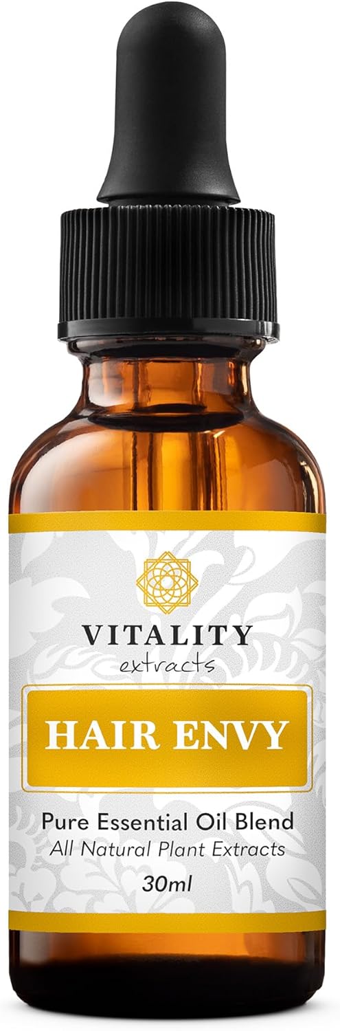 Vitality Extracts Hair Envy - Natural Hair Growth Serum - 100% Pure Essential Oi...