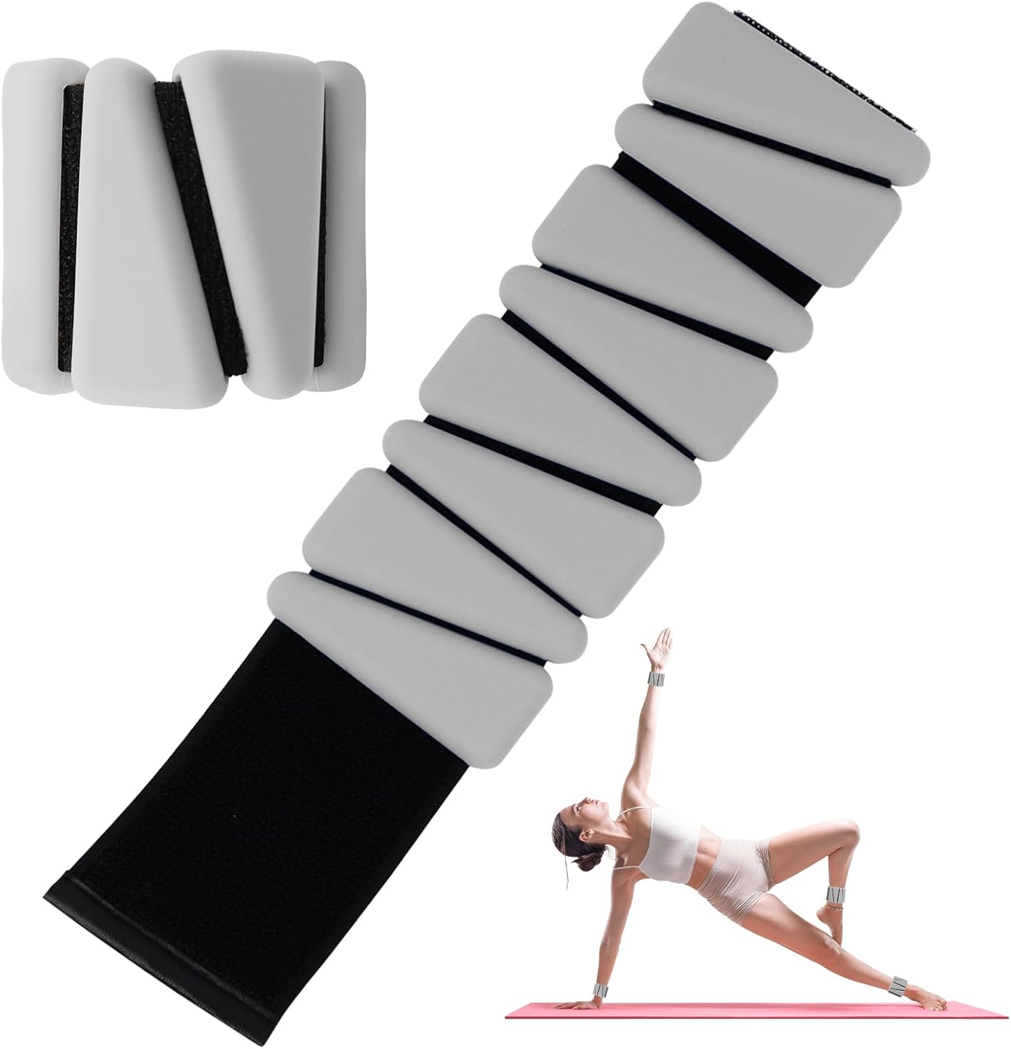 Wearable Set, Innovative Silicone Workout Weights for Women and Men, Special Wri...