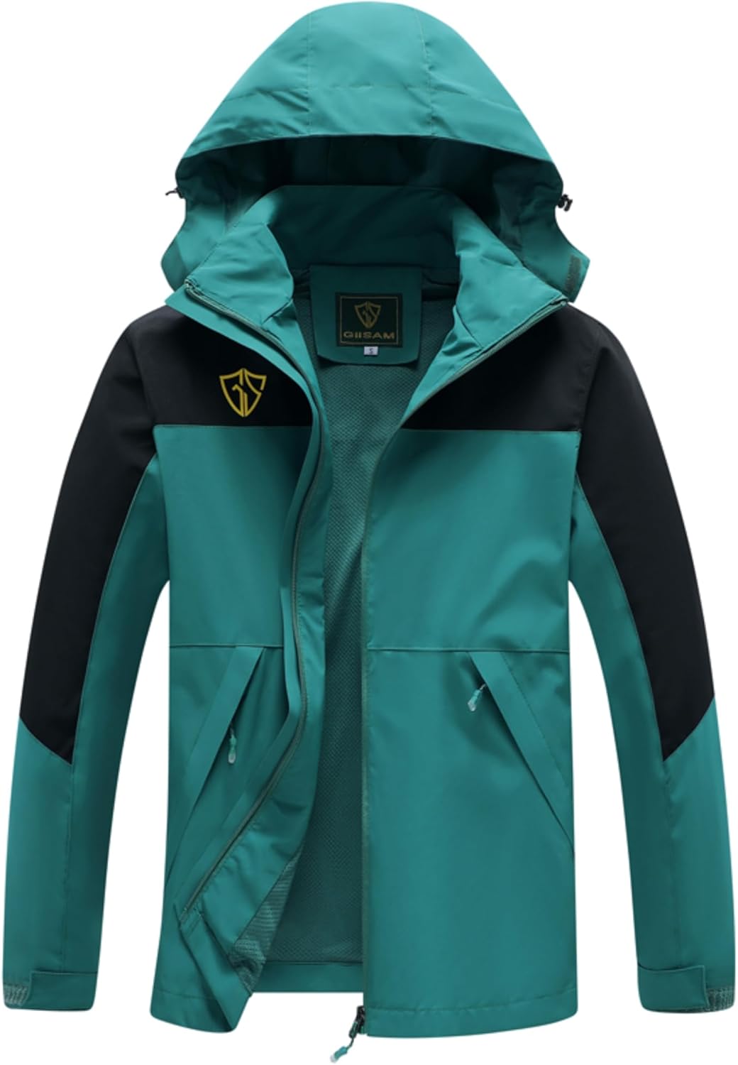 GIISAM Rain Jacket for Women, Women's Waterproof Lightweight Rain Jackets Packab...