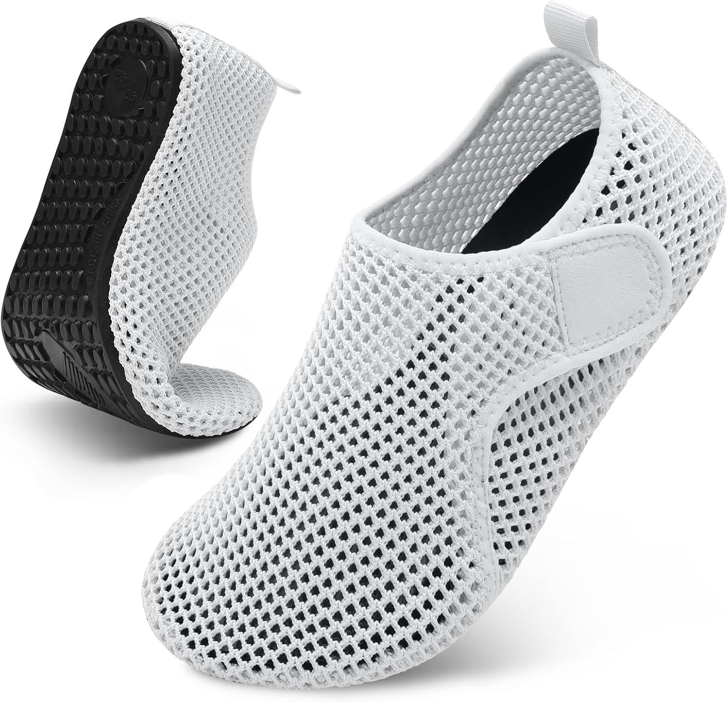 Scurtain Barefoot Water Shoes, Special Aqua Socks for Women Men, Innovative Beac...