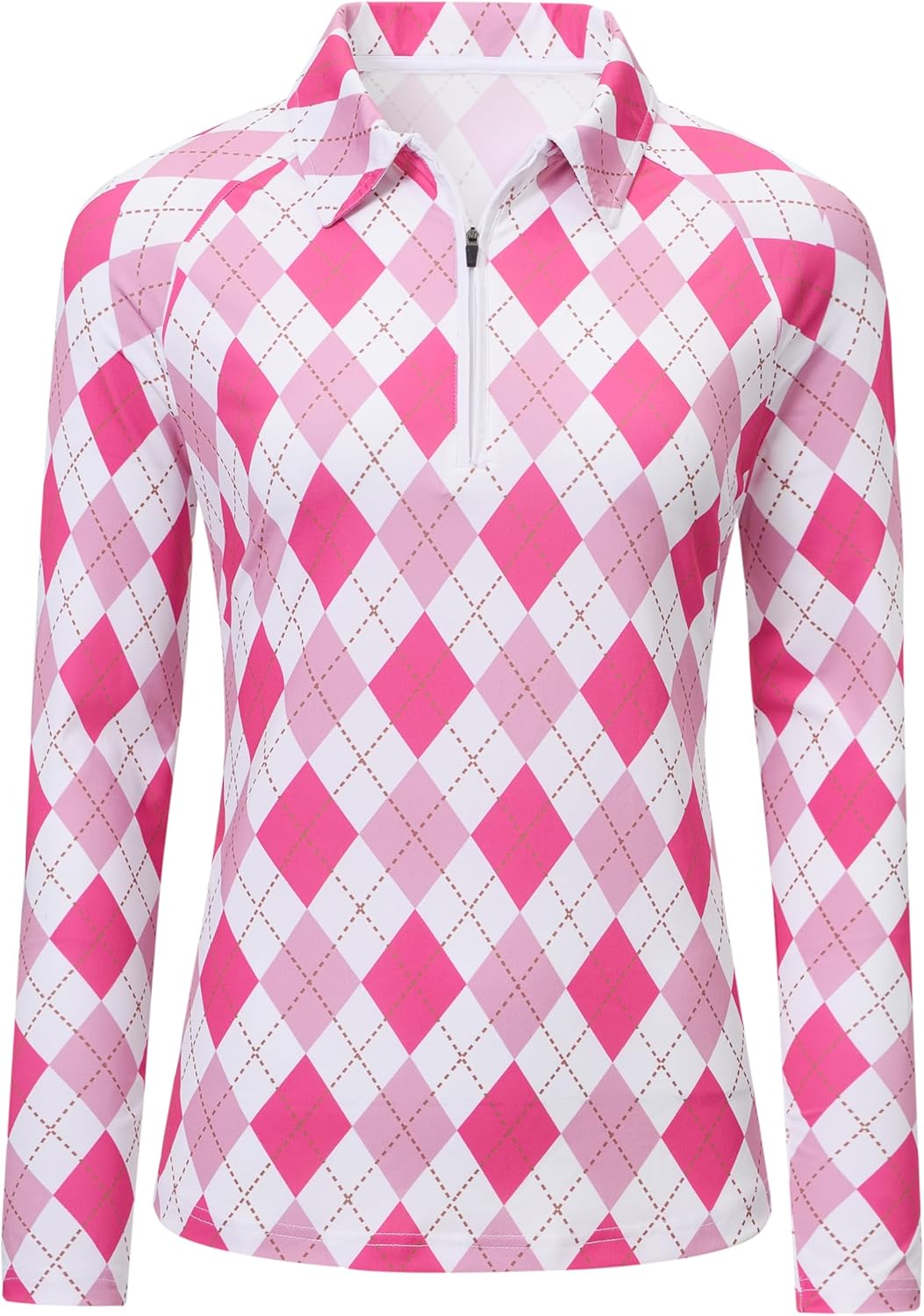 MoFiz Women's UPF 50+ Sun Protection Zip Up Long Sleeve Golf Tennis Hiking Shirt...