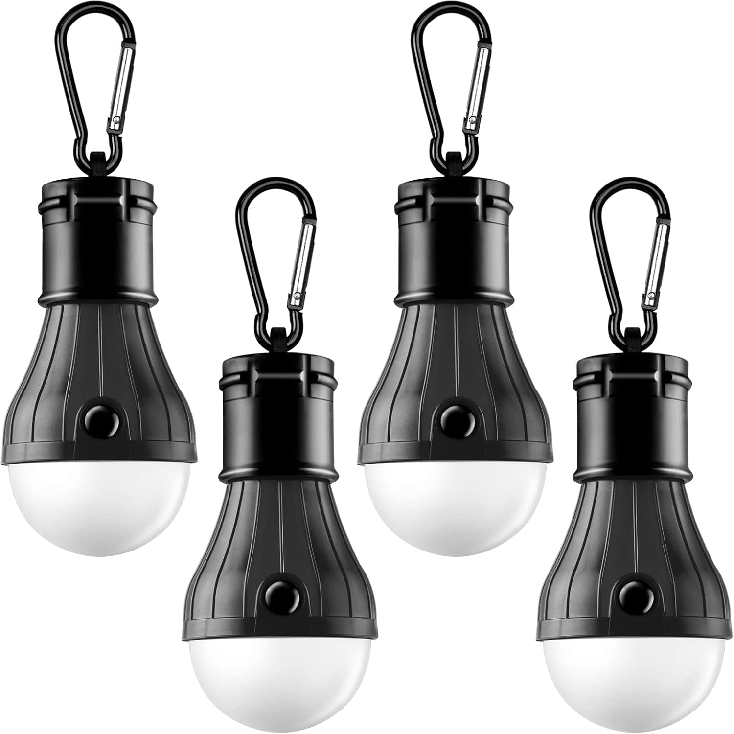FLY2SKY Tent Lamp Portable LED Tent Lights 4 Packs Hook Hurricane Emergency Ligh...