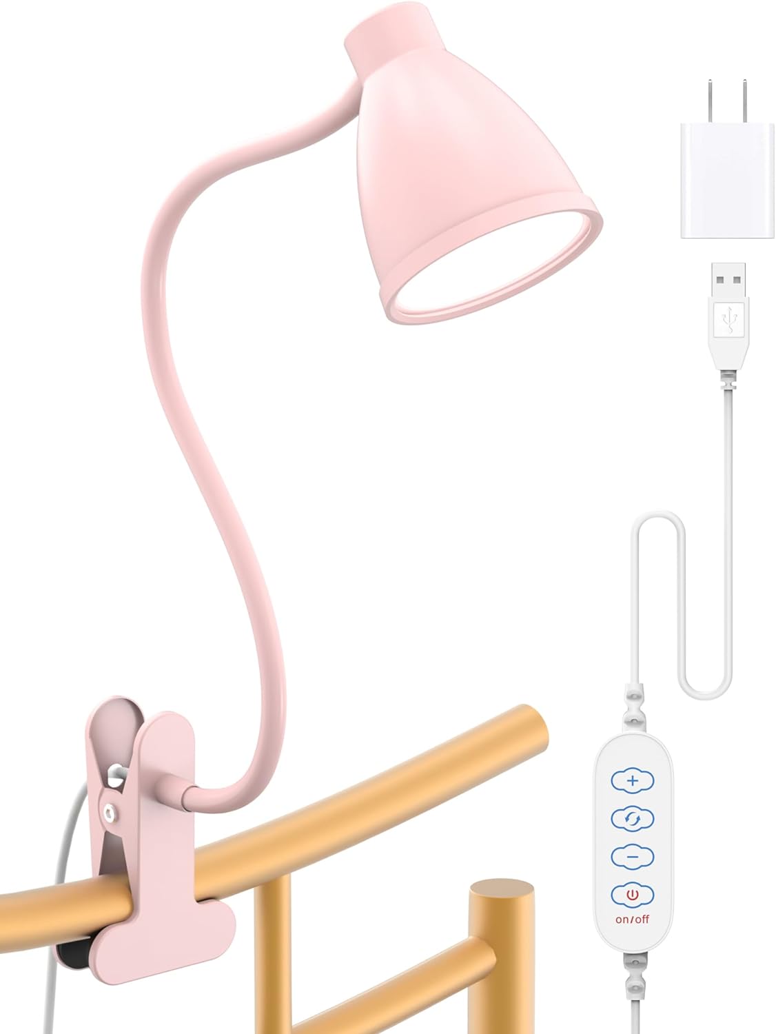 BOHON Cute Desk Lamp, Special Lamp with Clamp 10W, Innovative Desk Lamp with 38...