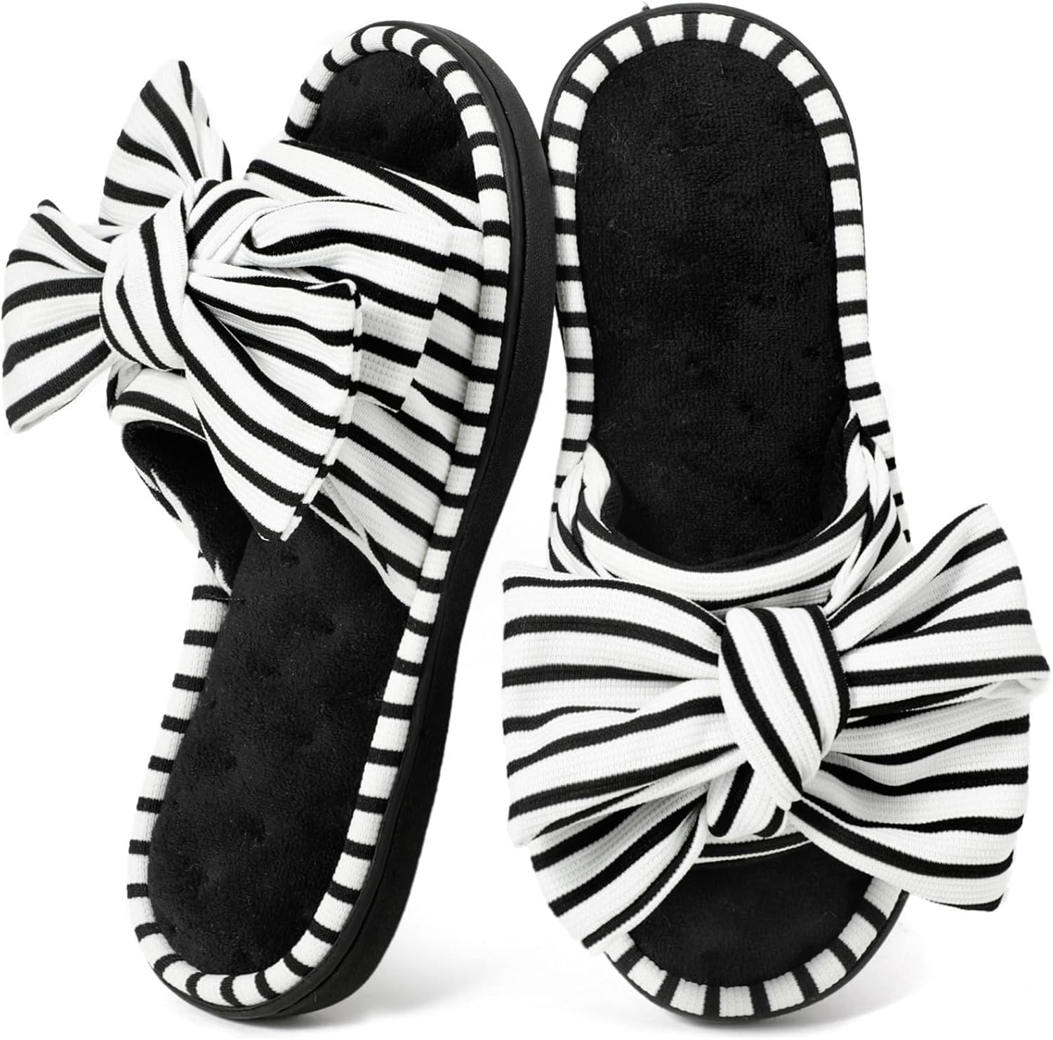 ULTRAIDEAS Women's Eurytides Slide Slippers, Special Memory Foam House Shoes, Af...