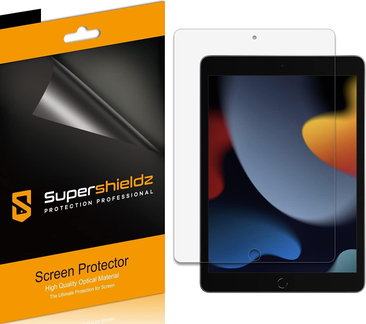 Supershieldz (3 Pack) Designed for iPad 10.2 inch (9th/8th/7th Generation, 2021/...