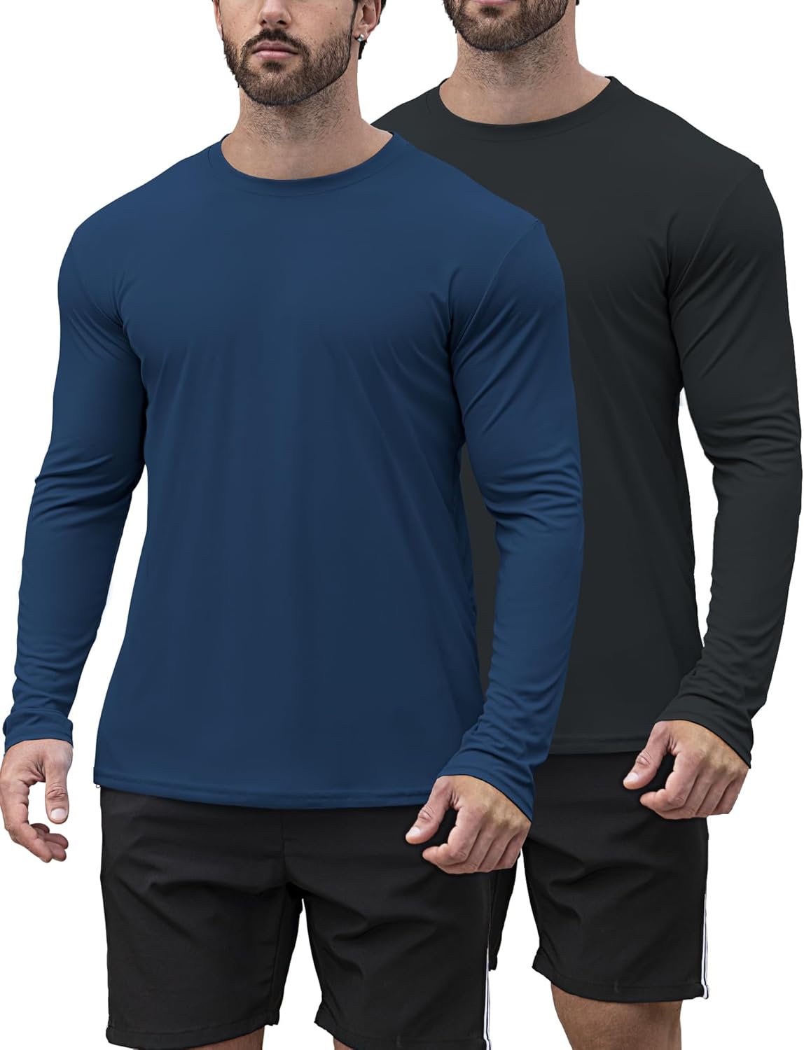 HOPLYNN Rash Guard Swim Shirts, Special Men's UPF 50 Shirts, Innovative Long Sle...