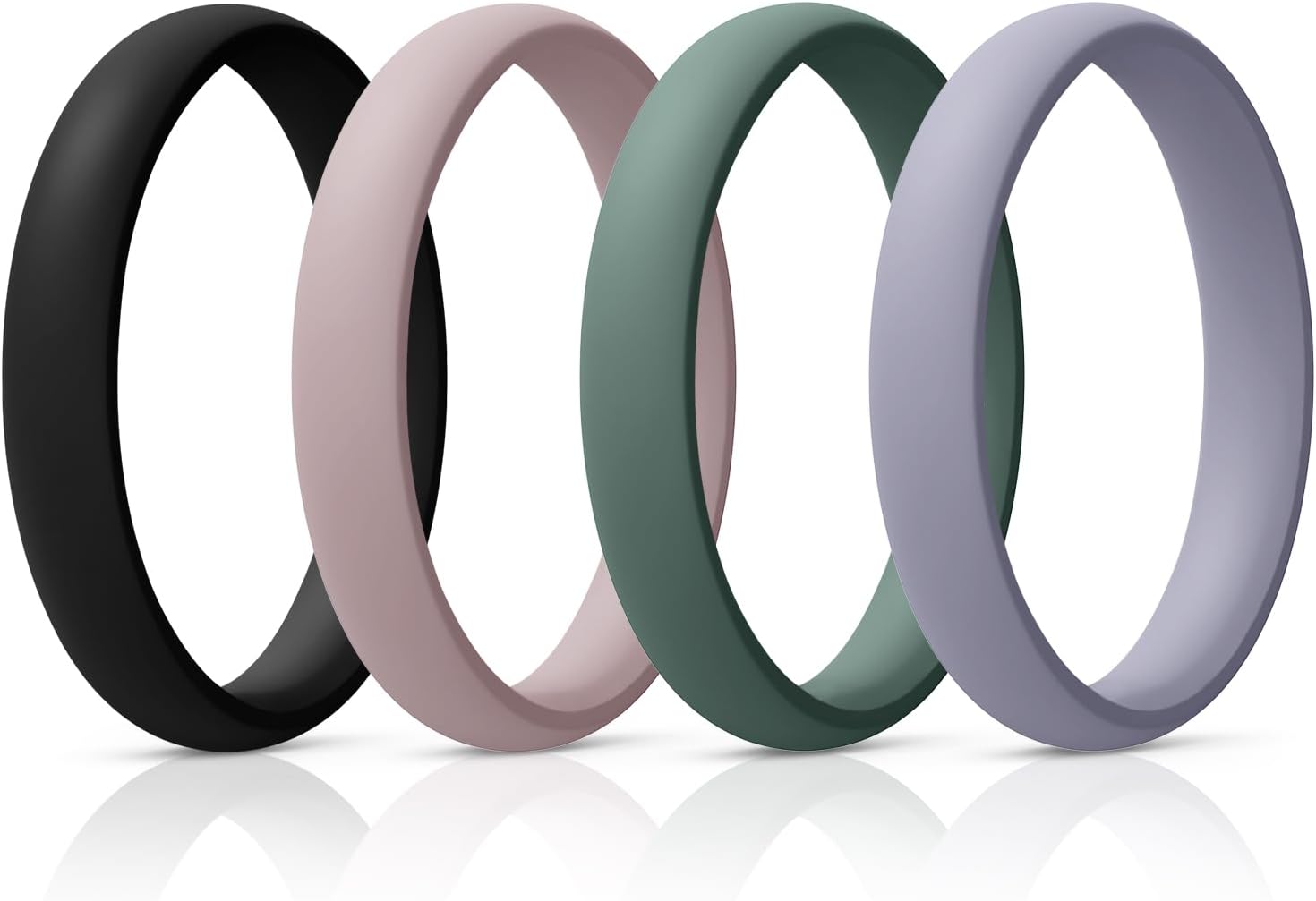 Egnaro Engagement Rings for Women, Special Thin and Stackable Rings, Innovative...
