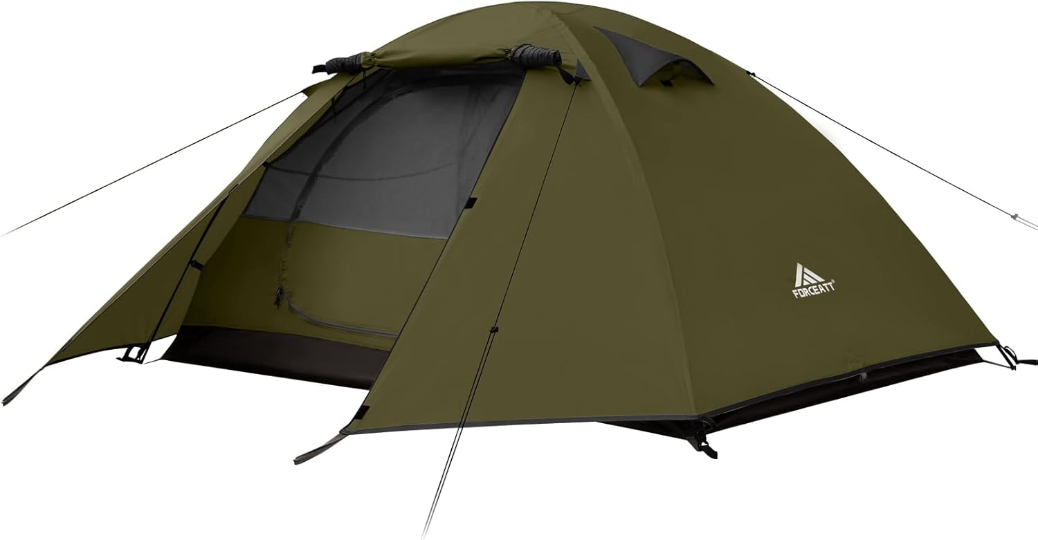 Forceatt Camping Tent, Professional Waterproof Camping Tent for 2/3/4 Person, Sp...