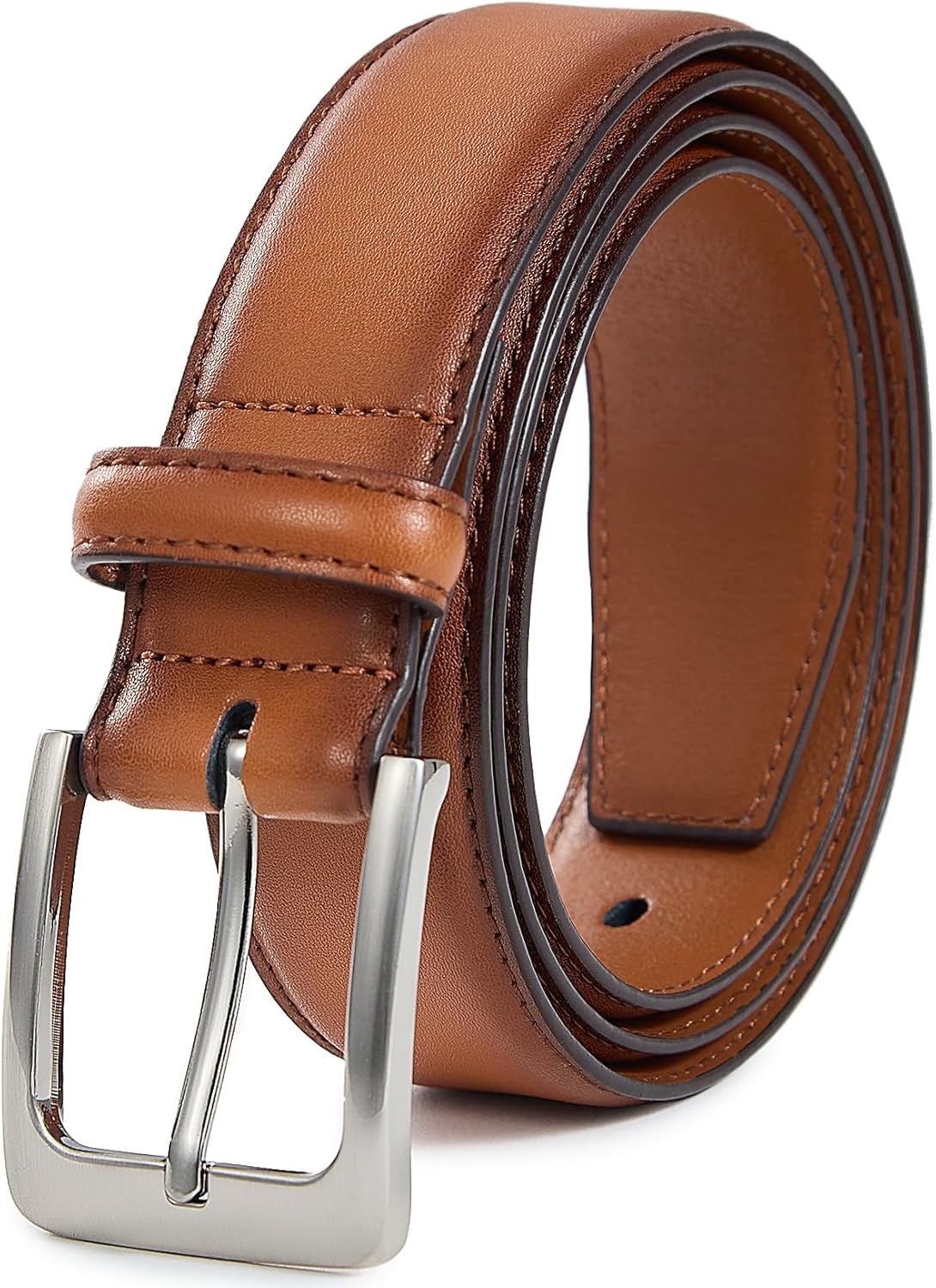 VATAN Men's Genuine Leather Dress Belts, Handmade Classic Every Day Leather Jean...