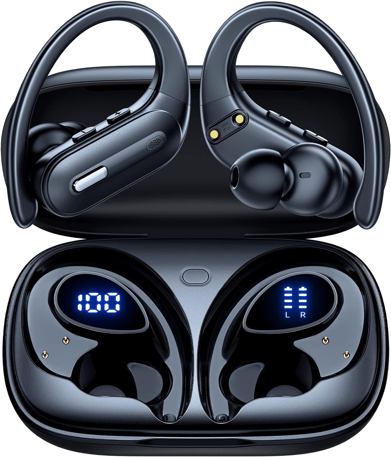 Wireless Earbuds Bluetooth 5.3 Headphones 90 Hrs Playtime Earbuds with Wireless...