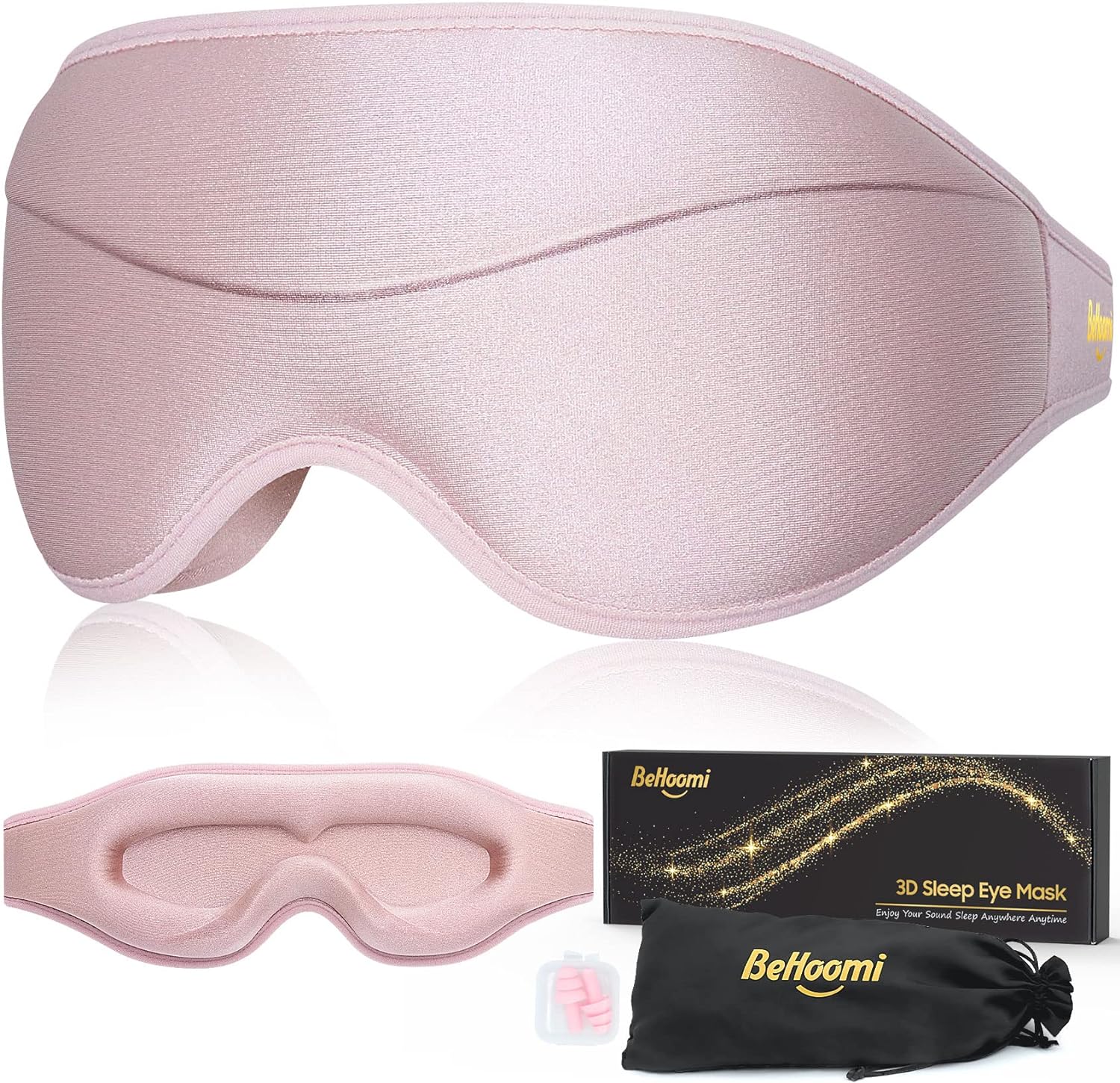 Sleep Mask, Premium Eye Mask for Sleeping, Special Total Blackout Mask, Super So...