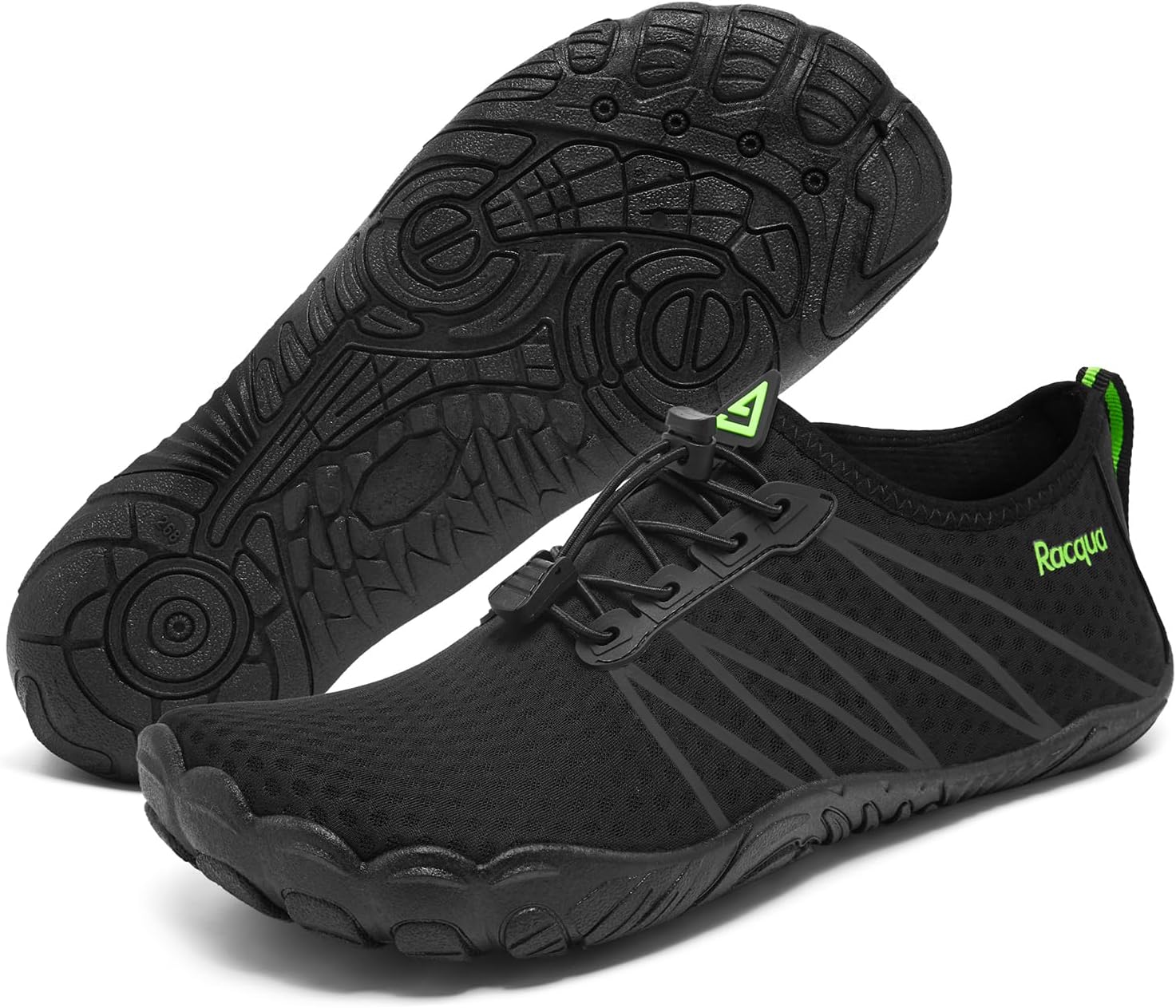Racqua Women's Water Shoes Quick Dry Barefoot Lightweight Aqua Shoes Beach Swim...