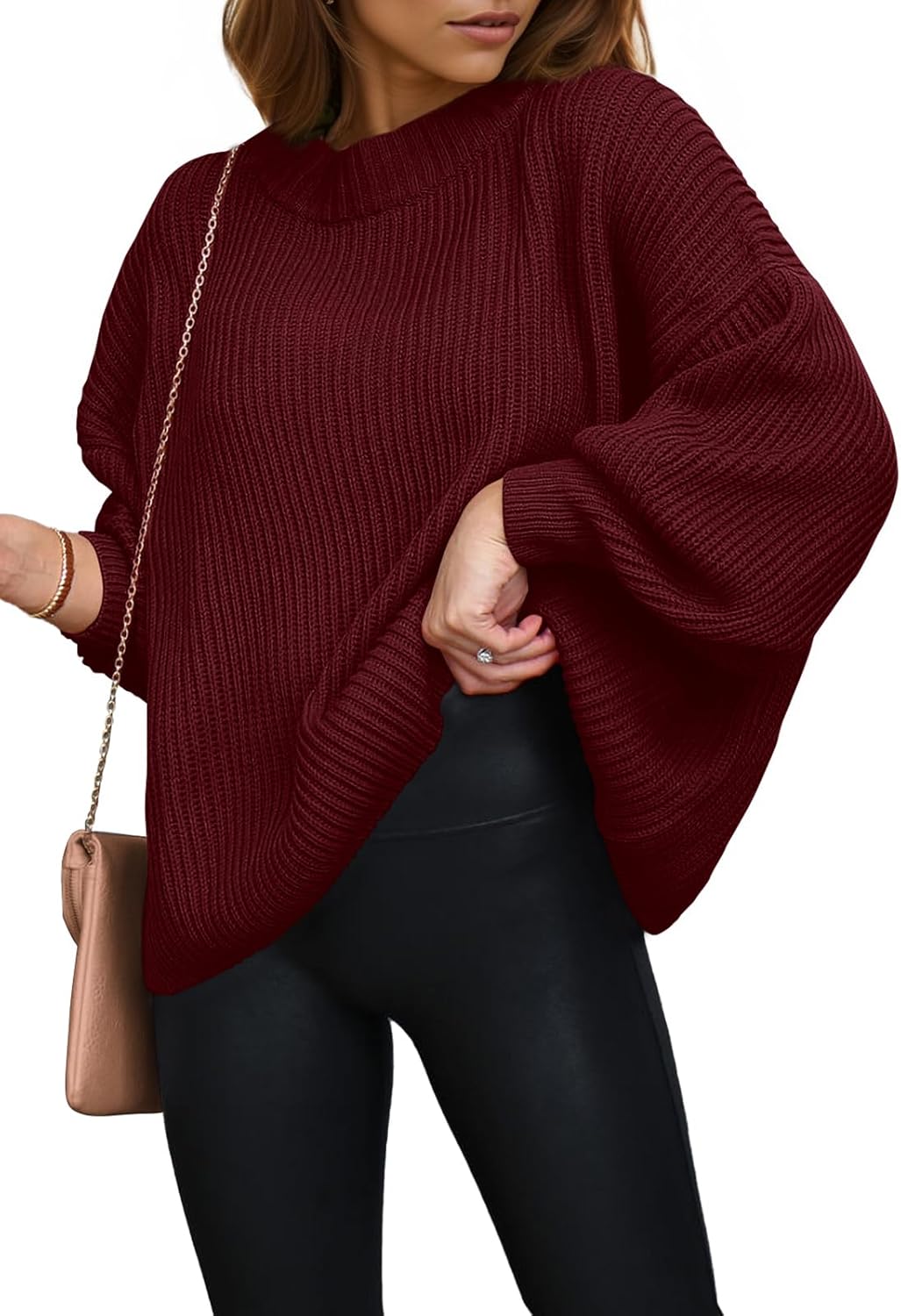 PRETTYGARDEN Womens Sweater, Special Oversized Chunky Knitted Pullover, Innovati...