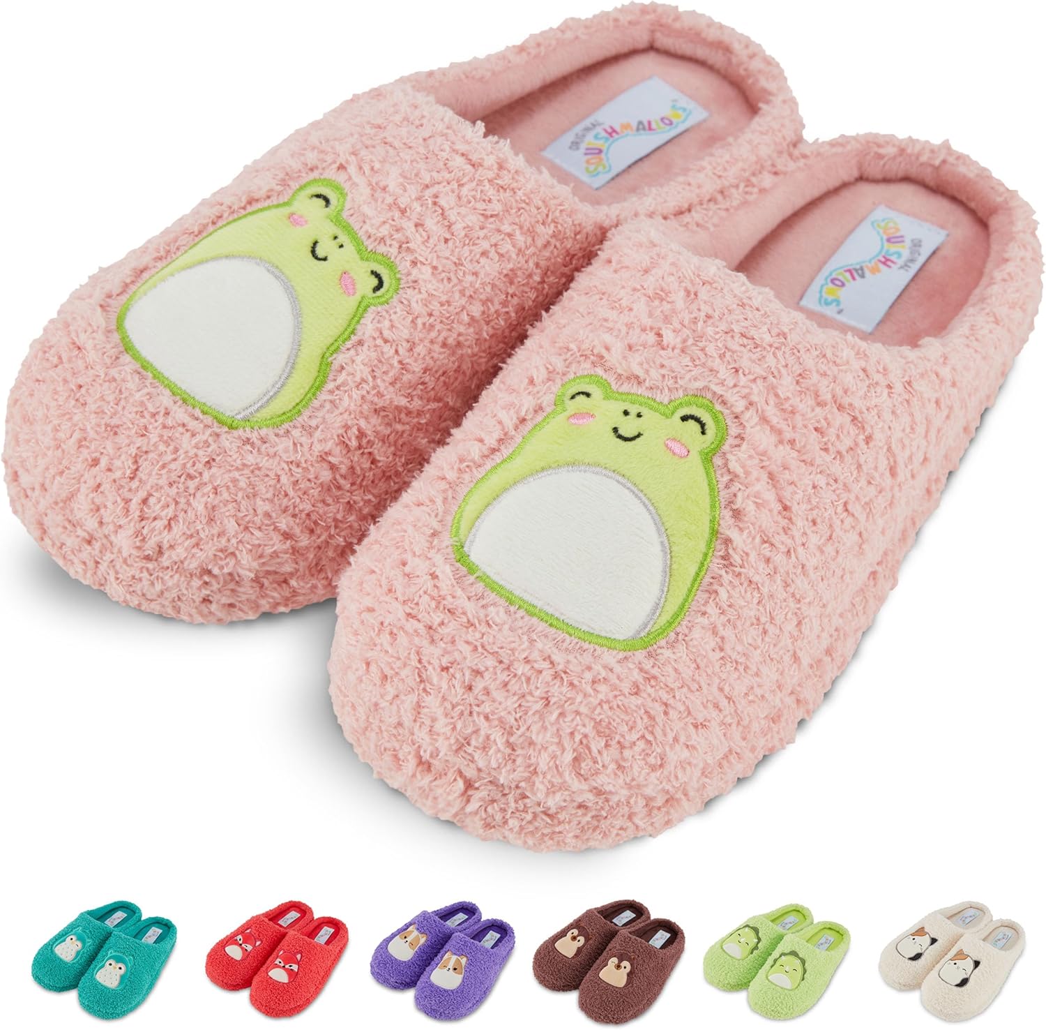 Squishmallows Kids Slippers, Special Womens Slippers Gifts, Unique Extra Cozy Fu...