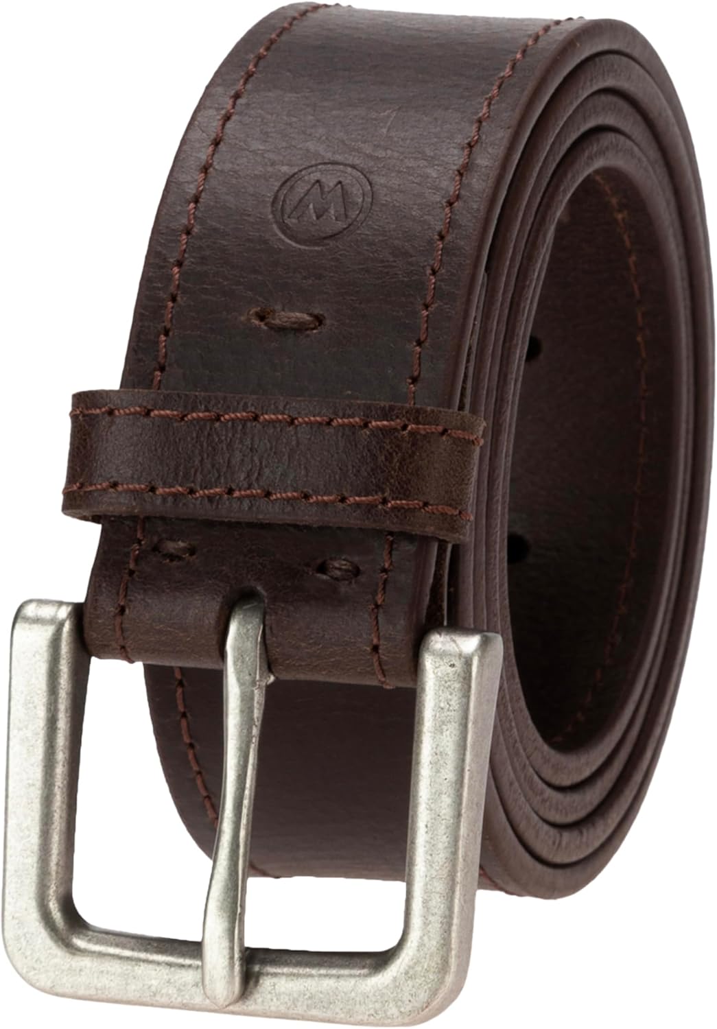 Wrangler Men’s Leather Belt, Country Casual Every Day Belt for Jeans Brown 40 (w...