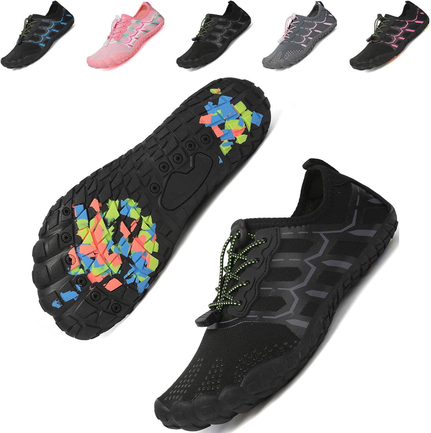 Water Shoes Barefoot Shoes Mens Womens Beach Aqua Sea Swimming Wet Pool Slipfree...