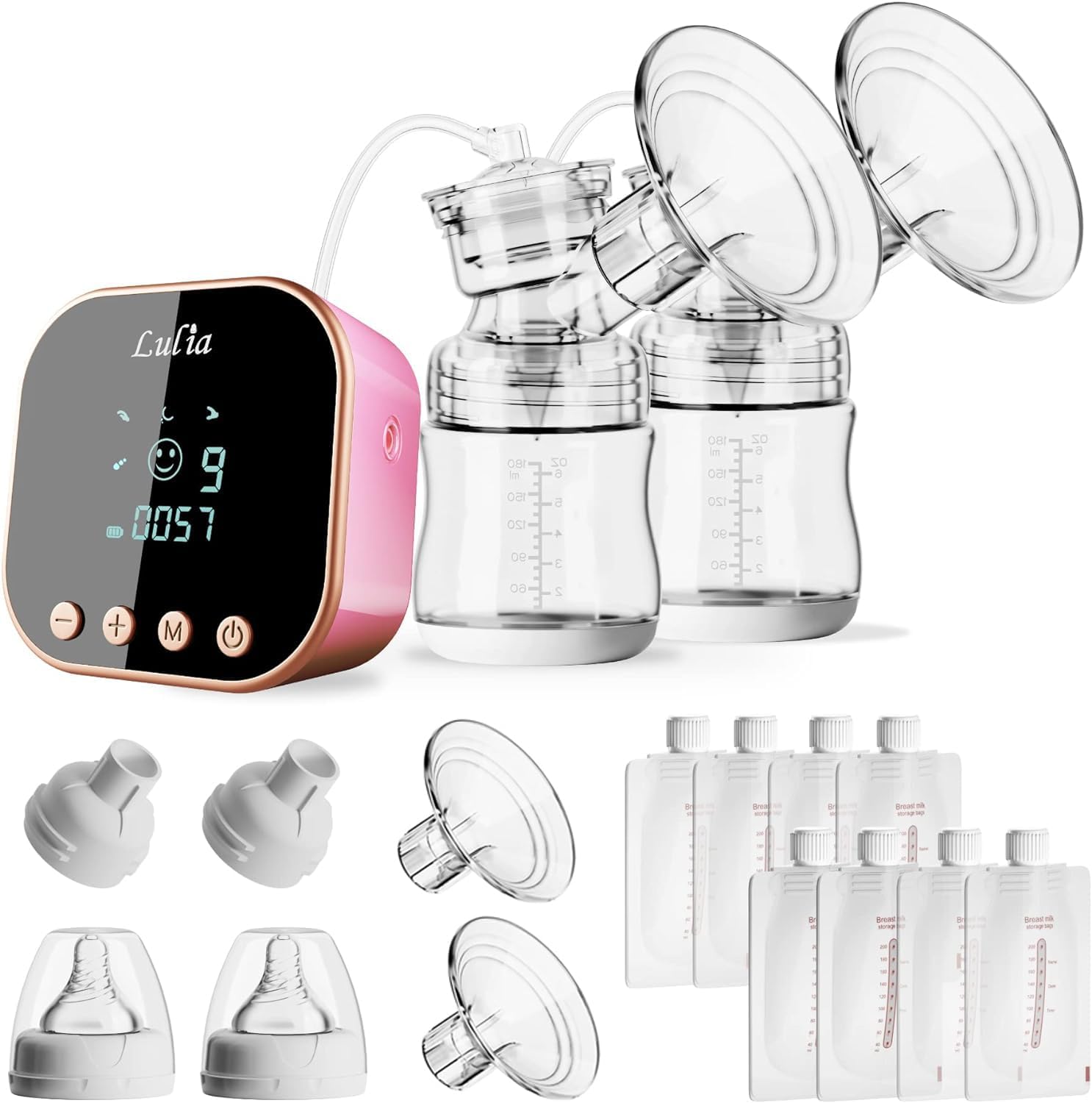 2023 Upgraded Model, Special Double Electric Breast Pump, Innovative Portable St...