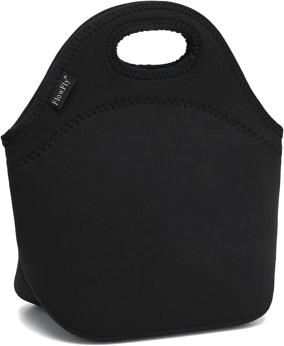 FlowFly Neoprene kids Lunch box Insulated Soft Bag Mini Cooler Thermal Meal Tote...