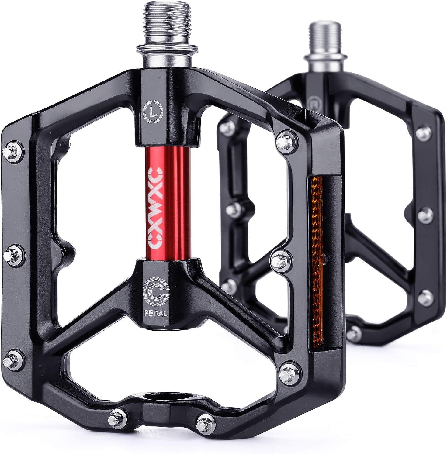 CXWXC Road/MTB Bike Pedals - Aluminum Alloy Bicycl...