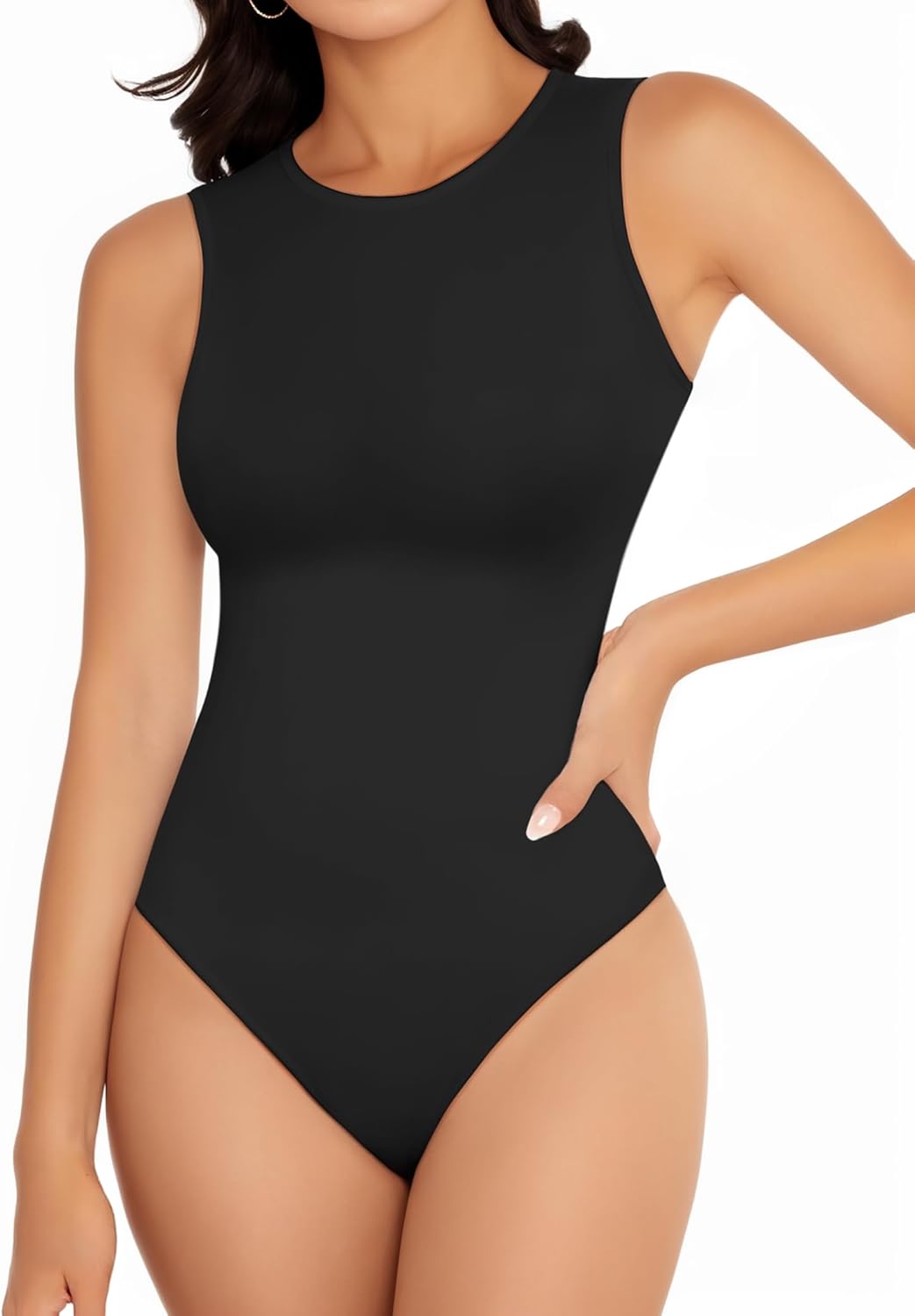YOGINGO Women's Bodysuit, Special Sleeveless Bodysuits for Women, Innovative Rac...
