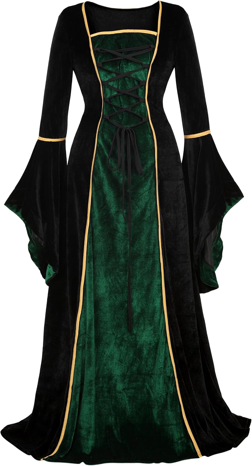 Zhitunemi Renaissance Dress, Special Medieval Costume for Women, Innovative Hall...