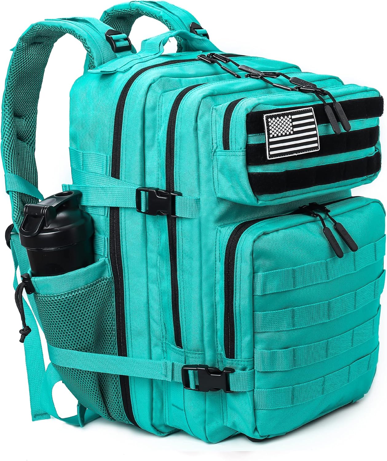 LHI Military Tactical Backpack for Men and Women 45L Army 3 Days Assault Pack Ba...