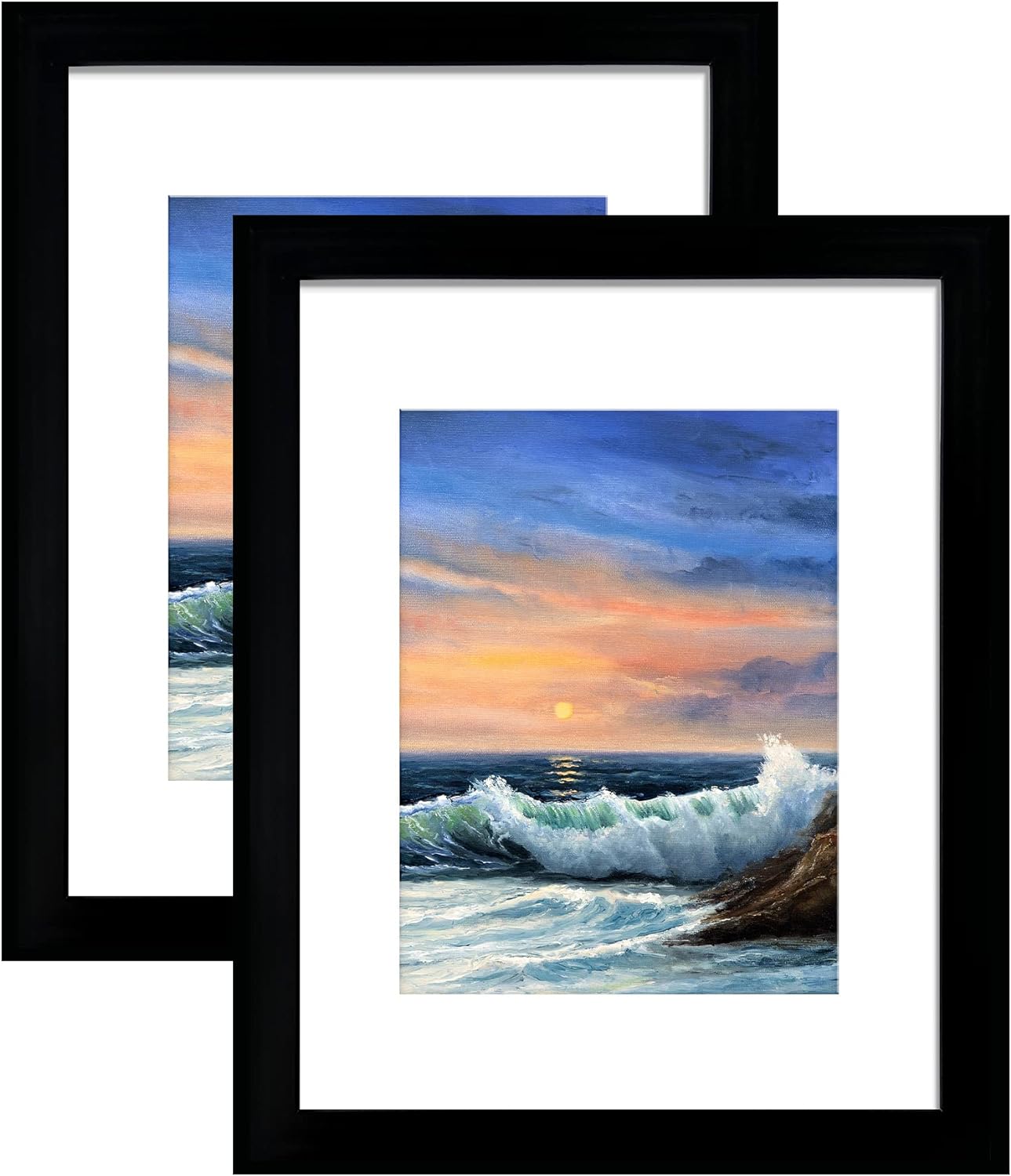 LUCKYLIFE 16x20 Frames, 16x20 Picture Frame for Wall, Display Pictures 11x14 wit...
