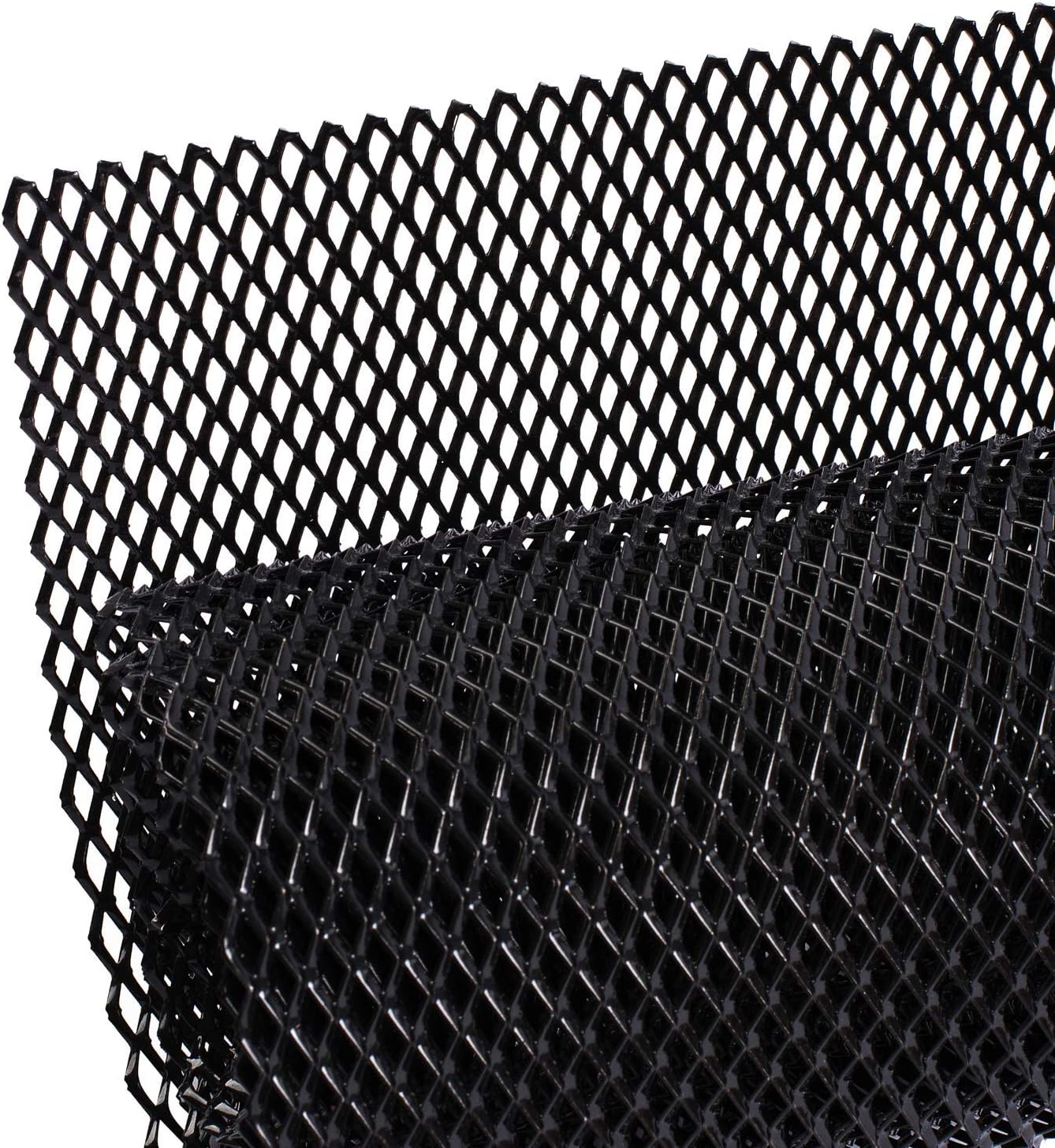 AggAuto Universal 40"x13" Car Grill Mesh, Special Aluminum Alloy Automotive Gril...