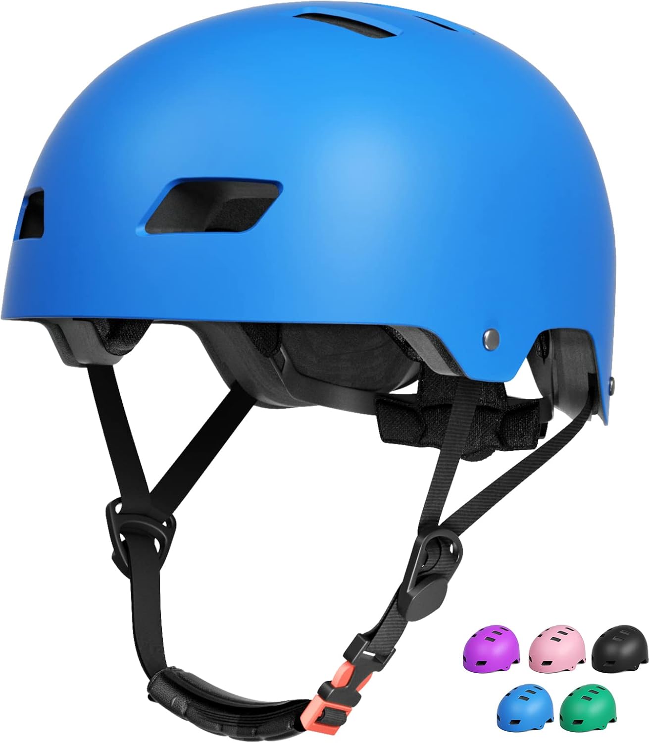 FAYDUDU Kids Bike Helmet Toddler Helmet for 3-13 Years Old Boys Girls Adjustable...