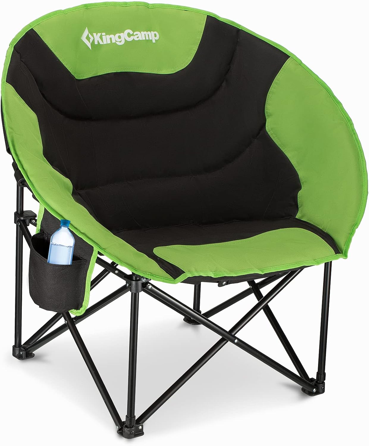 KingCamp Moon Chair Camping Folding Garden Chairs Heavy Duty Padded Camping Chai...