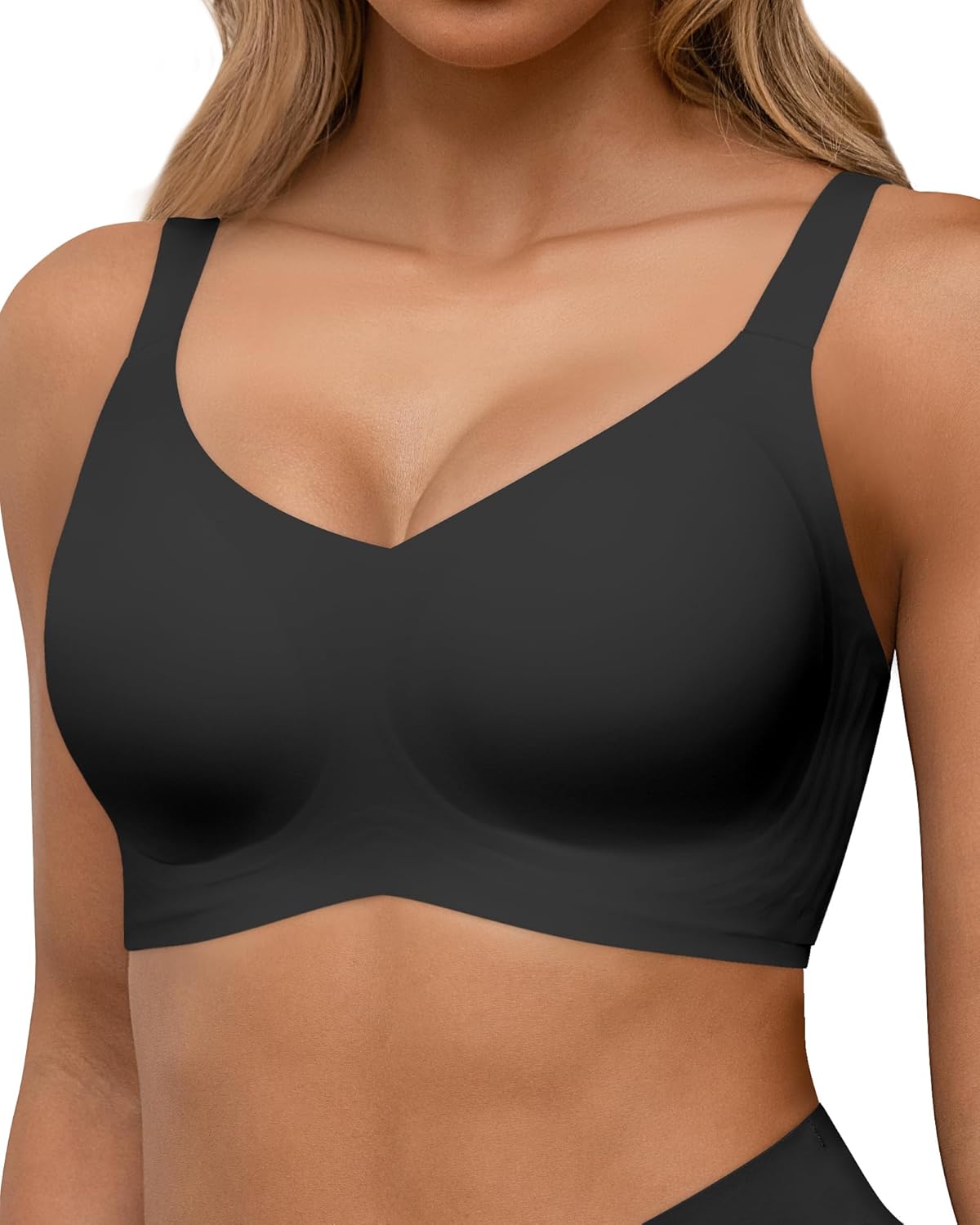 Seamless Bras, Special Full Coverage Wireless Push Up Bra for Women, Innovative...
