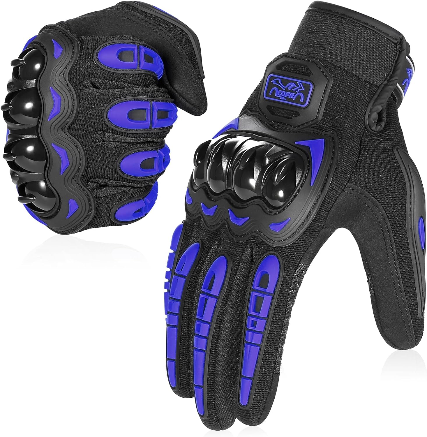COFIT Motorcycle Gloves for Men and Women, Full Finger Touchscreen Motorbike Glo...