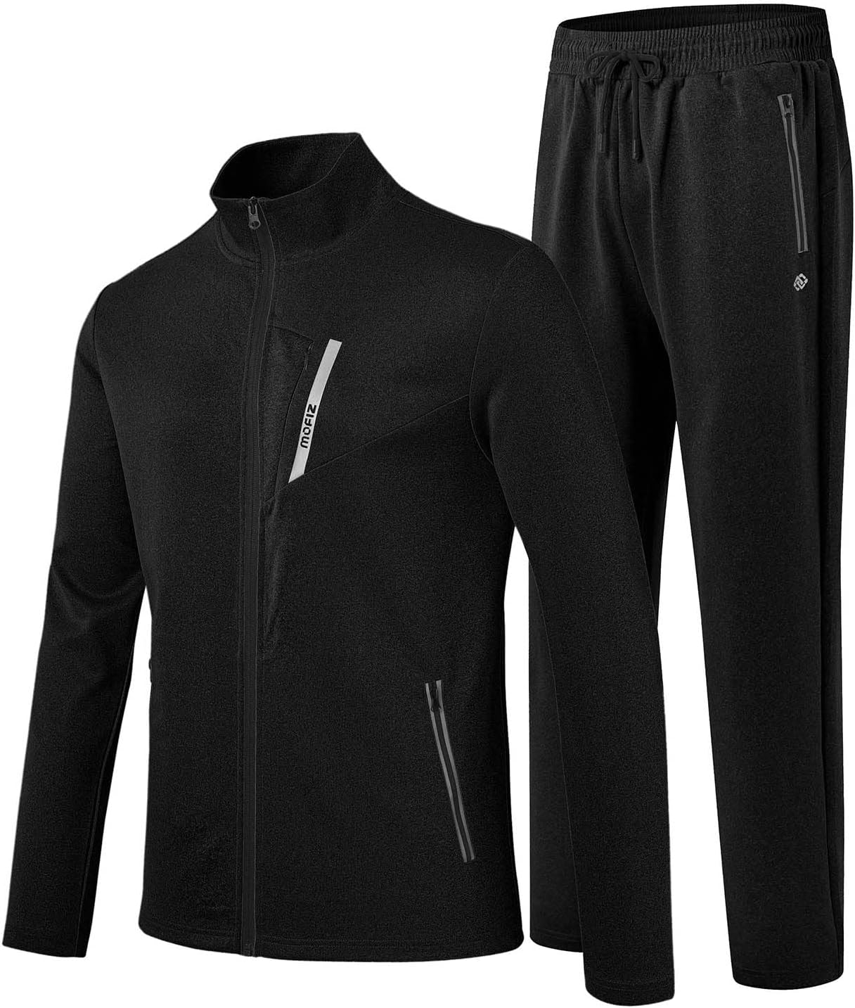 MoFiz Men's Tracksuits, Special Sports Sweatsuit for Running, Innovative Full Zi...
