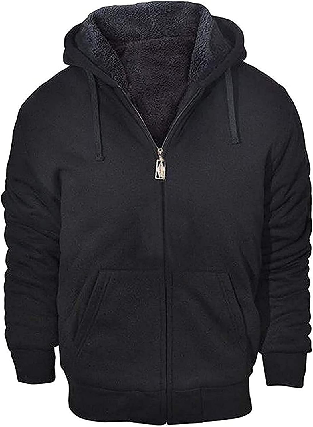 GEEK LIGHTING Hoodies for Men Heavyweight Fleece Sweatshirt - Full Zip Up Thick...