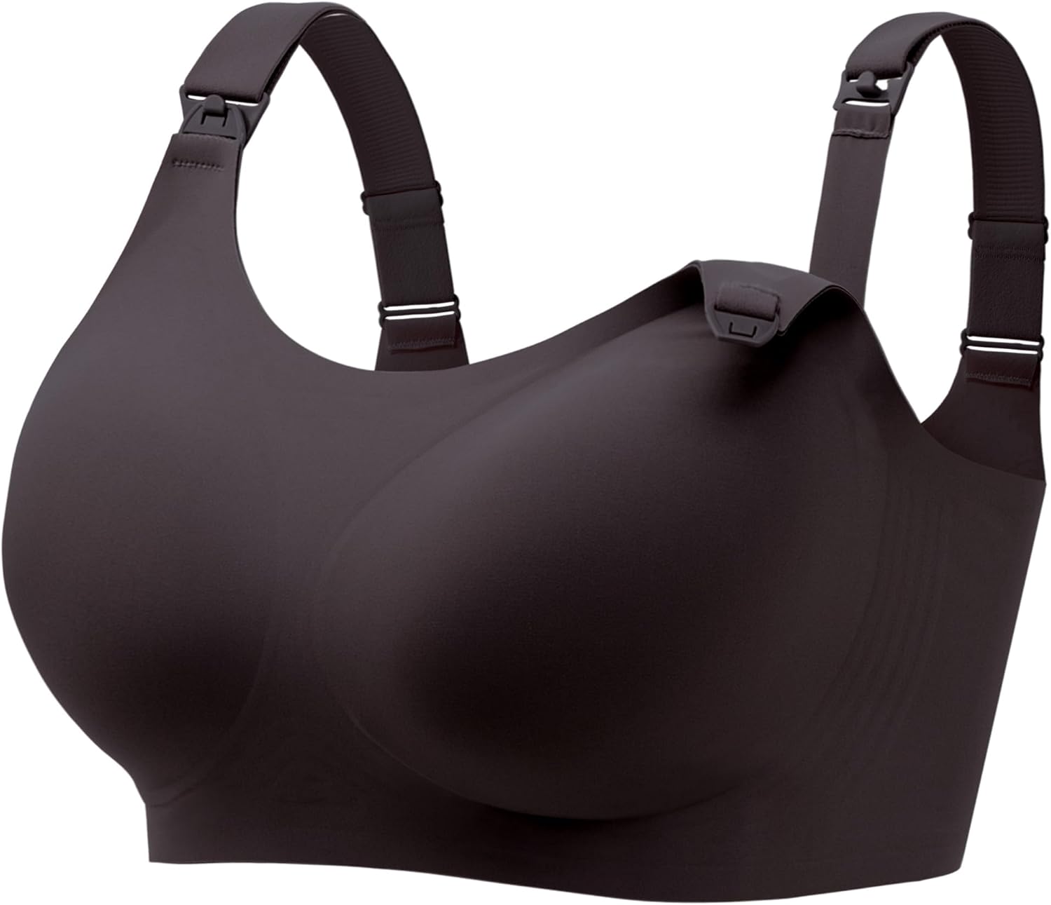 Angelhood Seamless Nursing Bra for Women Wire Free Full Coverage Nursing Bra T-S...