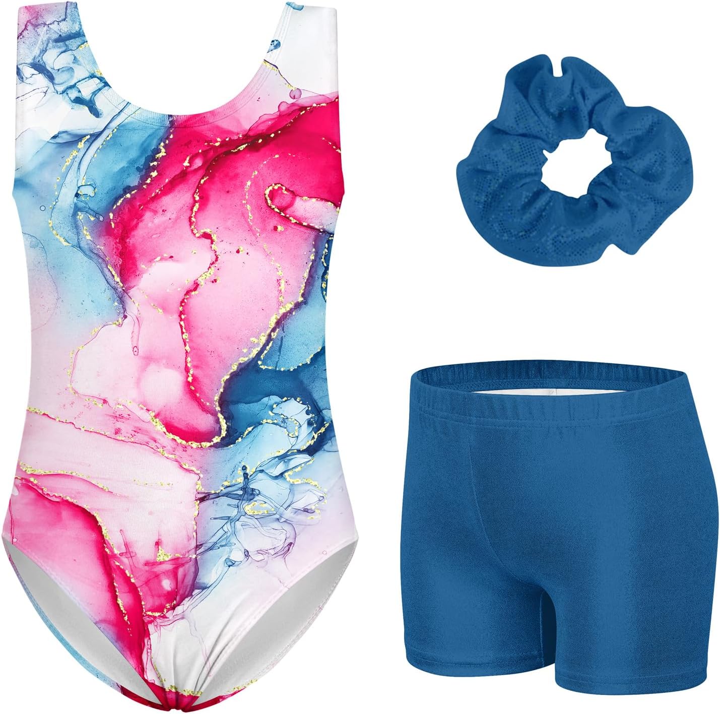TUONROAD Gymnastics Leotards for Girls Sparkly Ballet Dance Unitards Biketards T...