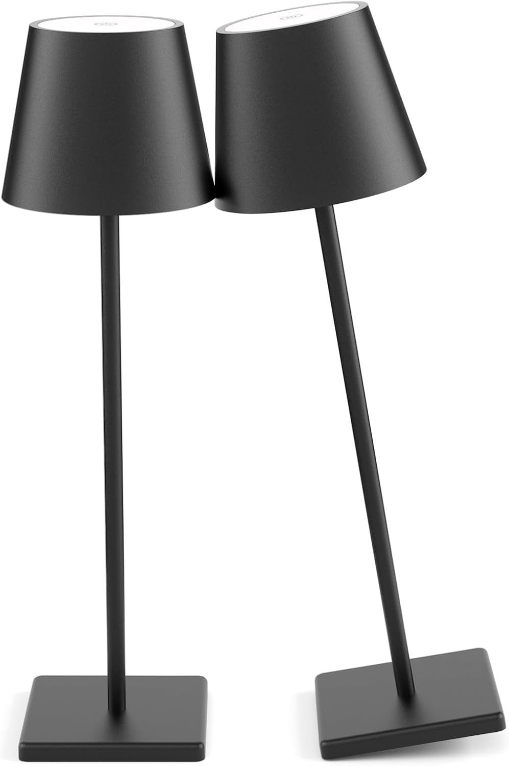 2-Pack LED Cordless Table Lamp, Rechargeable Batte...