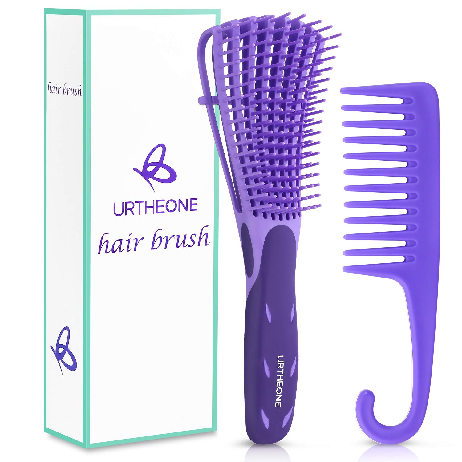 Detangling Hair Brush, High-Quality Detangling Brush for Adults and Kids, Unique...