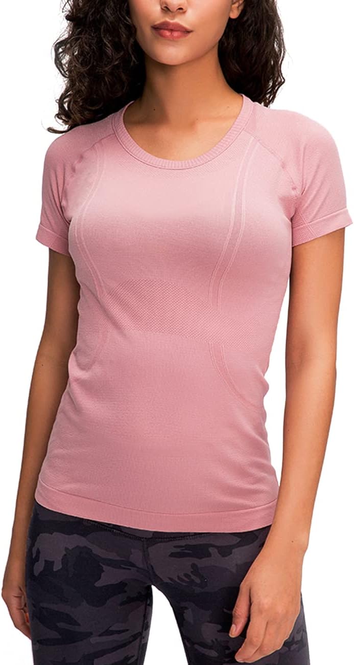 LUYAA Women's Workout Tops, Special Long Sleeve Shirts for Yoga, Innovative Spor...