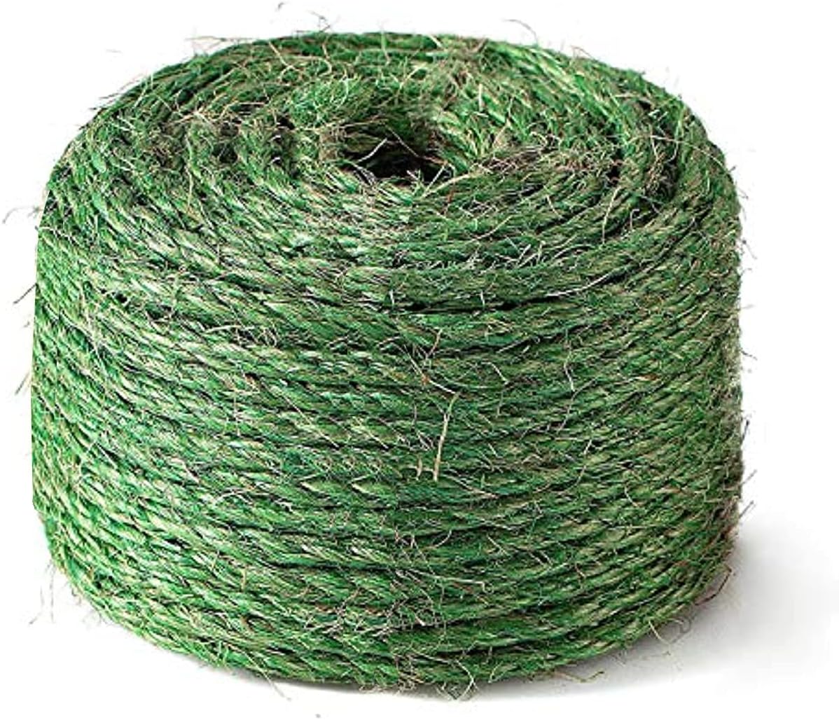 SGAVAHSG Green Sisal Rope for Cat Scratcher Cat Tree Repairing 164 FT, 6mm (1/4...