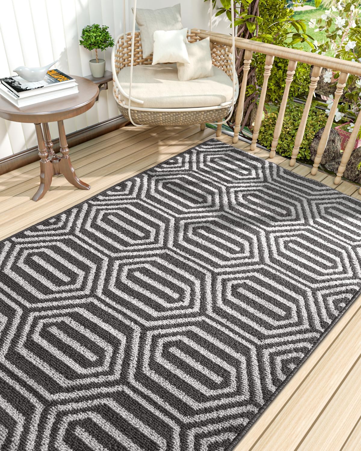 DEXI Front Door Mats, Special Non Slip Washable Entry Doormat, Innovative Absorb...