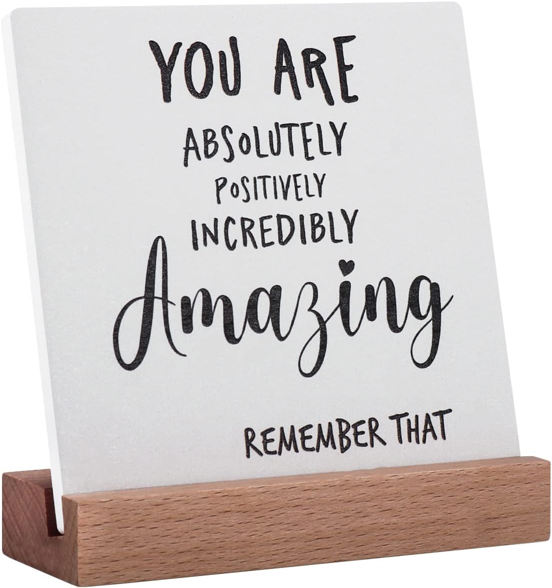 Lodeskee Encouragement Decor Gifts, Special Inspirational Art Desk Decor for Off...