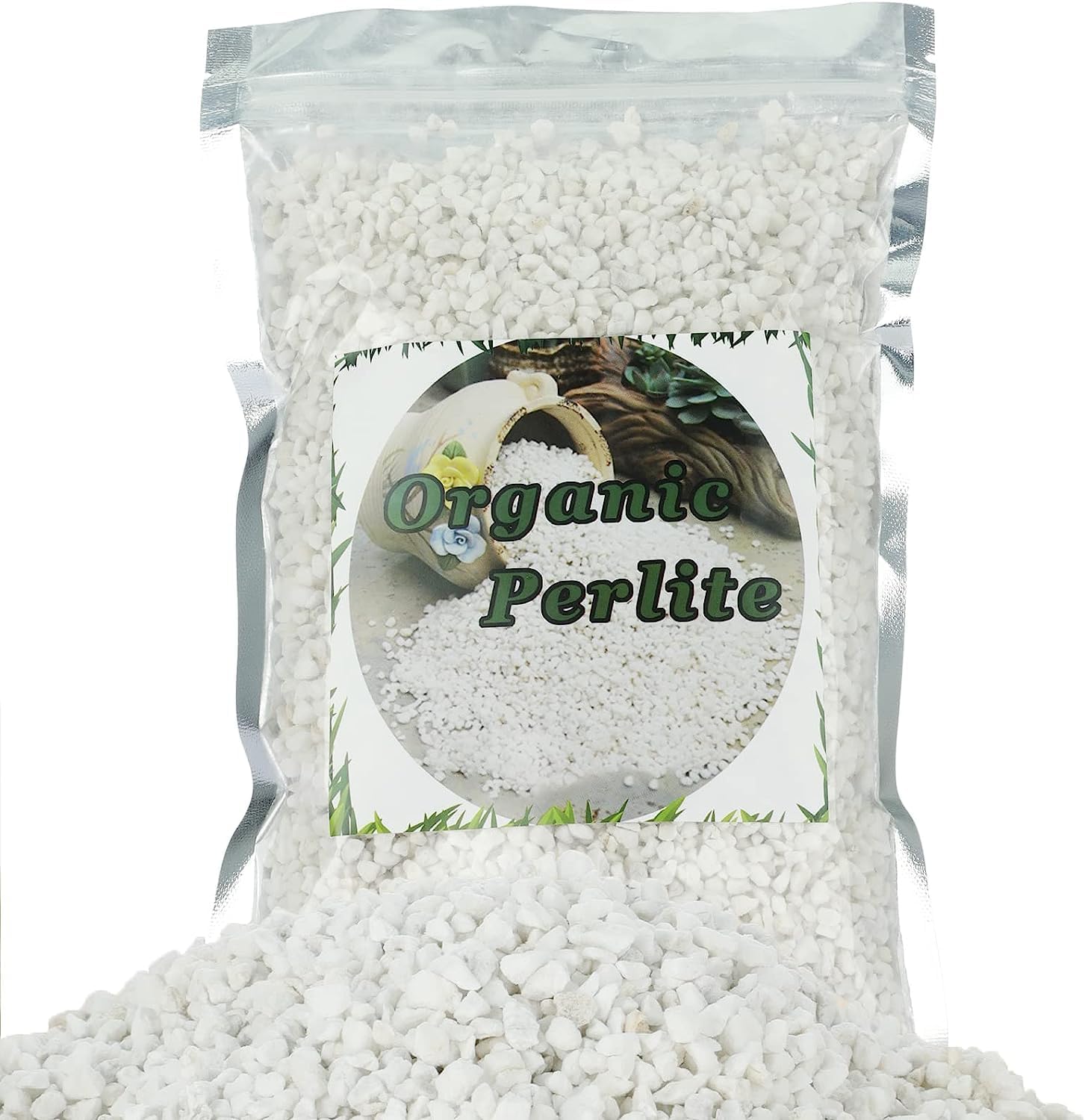 Organic Perlite for Plants, Soil Amendment for Enhanced Drainage and Growth, Ide...