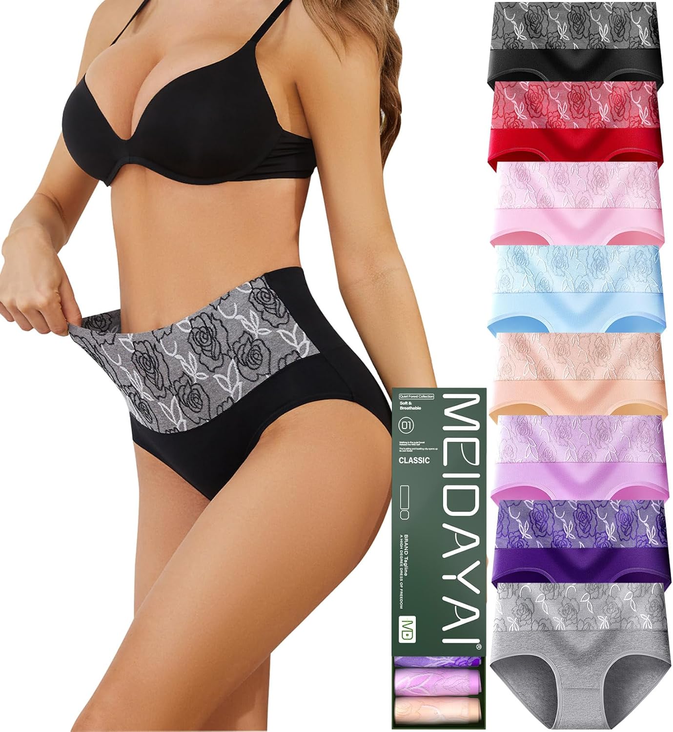 Women's Underwear, Special High Waist Tummy Control Underwear for C Section Reco...