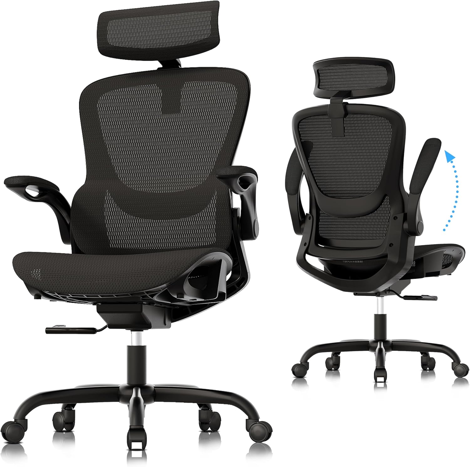 **Best GABRYLLY Ergonomic Mesh Office Chair, Special Adjustable Home Desk Chair...