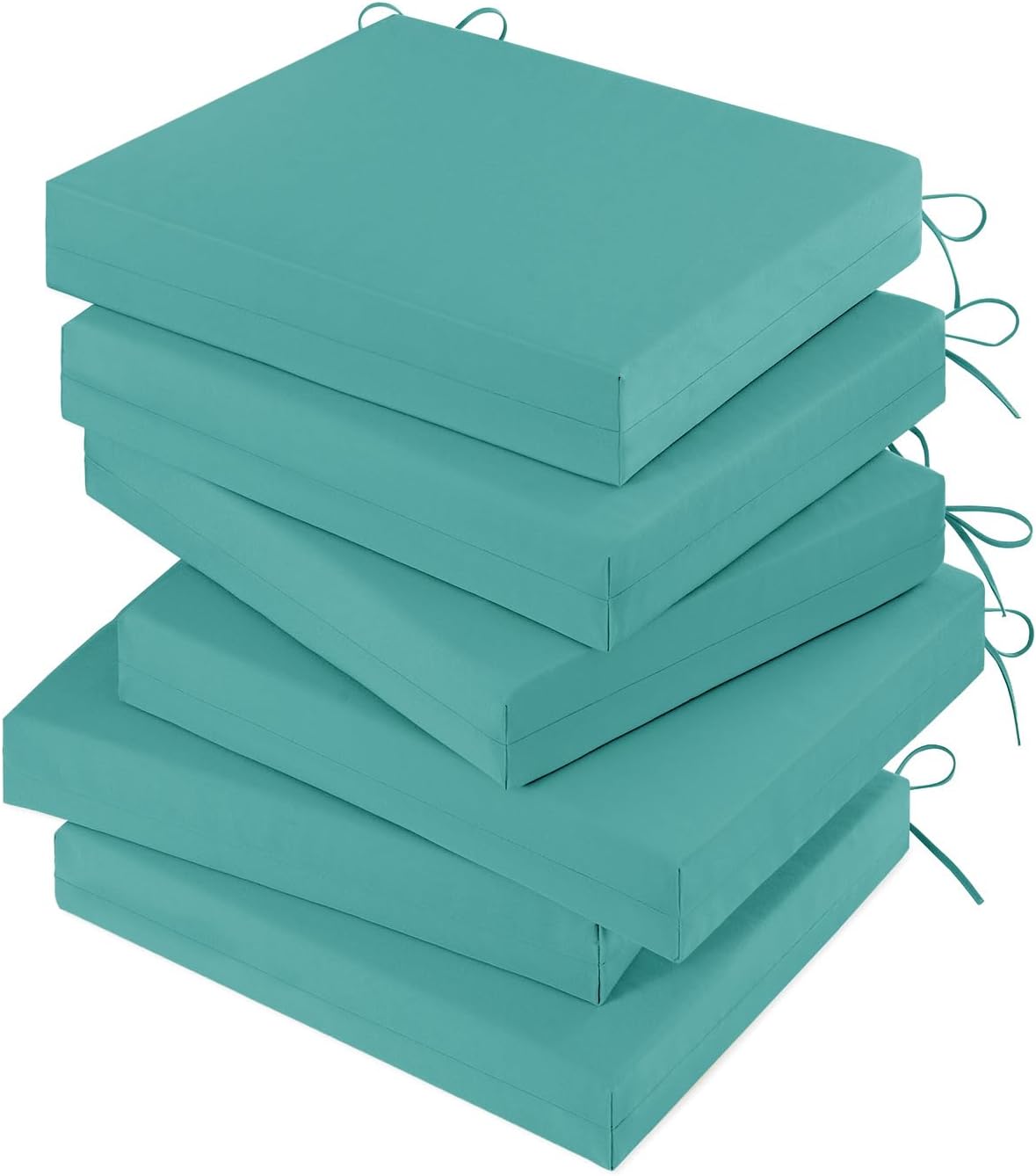 LOVTEX Outdoor Chair Cushions, Special Cushions Set of 6 for Outdoor Patio, High...