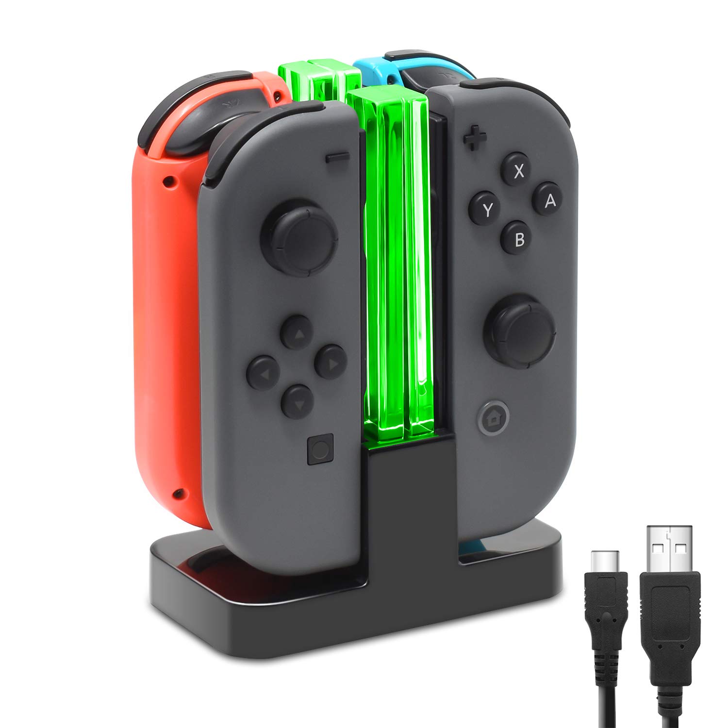 FastSnail Charging Dock Compatible with Nintendo Switch for Joy Con & OLED Model...